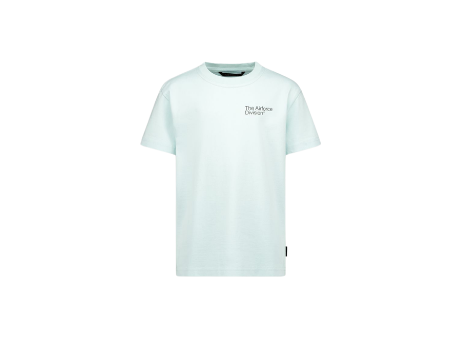 Division T-Shirt  Pastel Blue Backprint