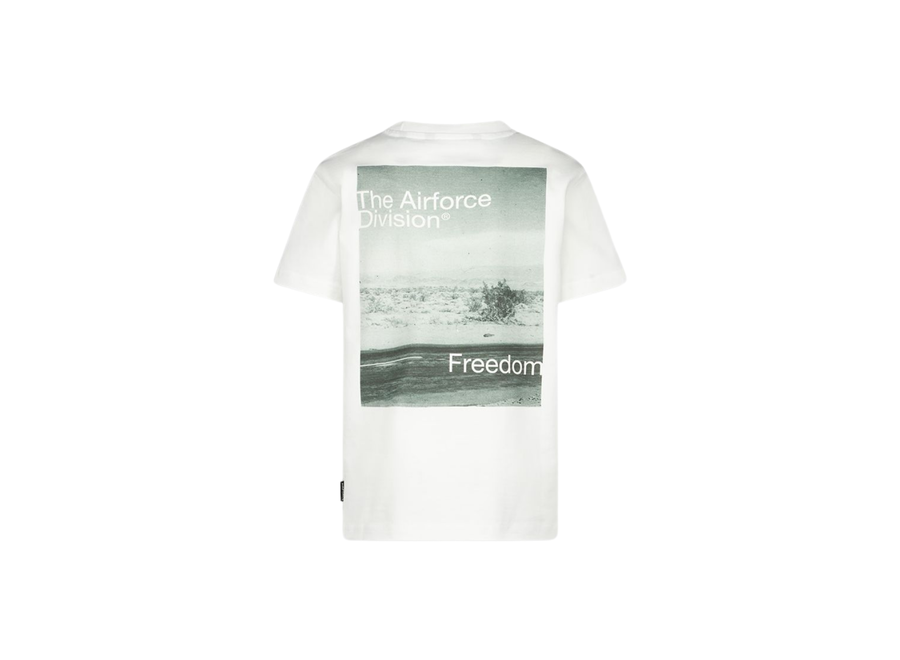 Division T-Shirt  White Backprint
