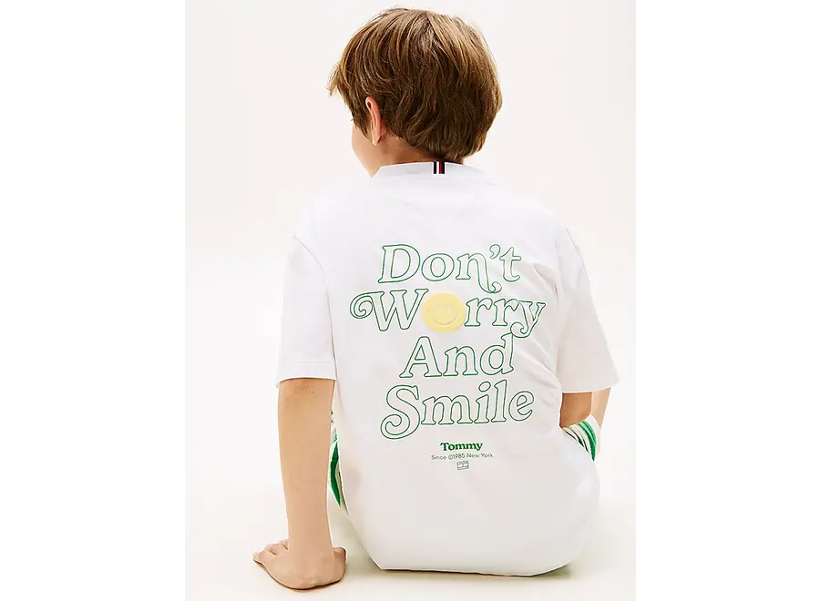 Flag Fun Tee SS  White