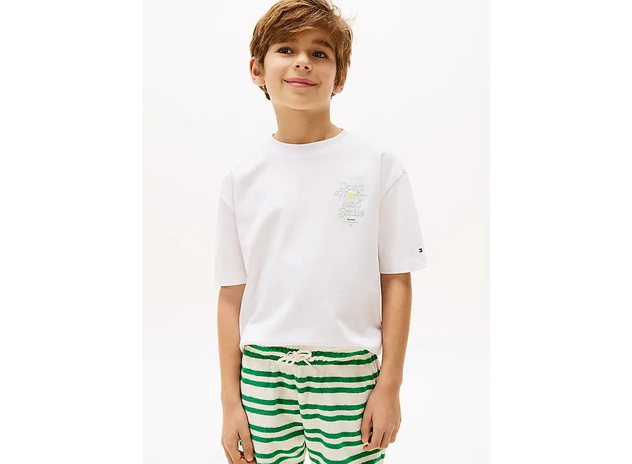 Flag Fun Tee SS  White