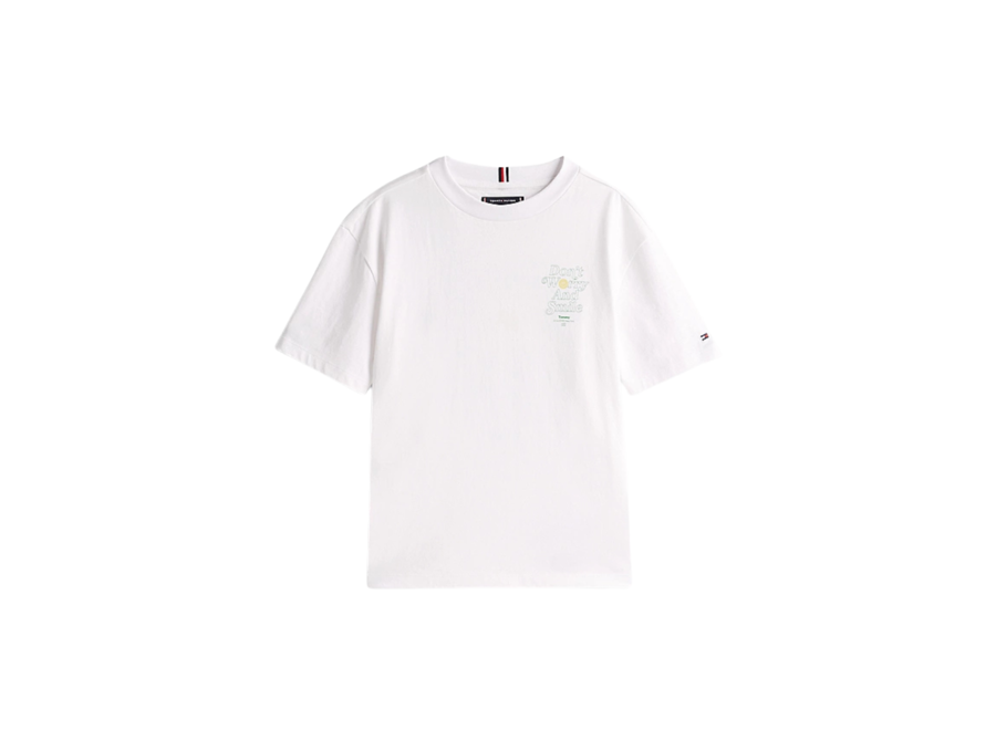 Flag Fun Tee SS  White