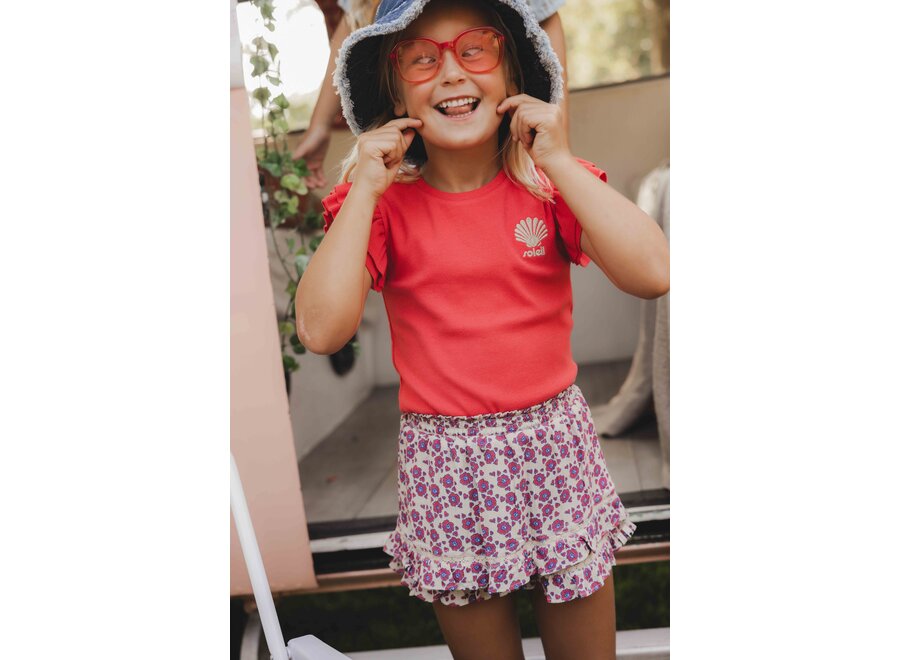 Little Skort  Poppy Flower Mix