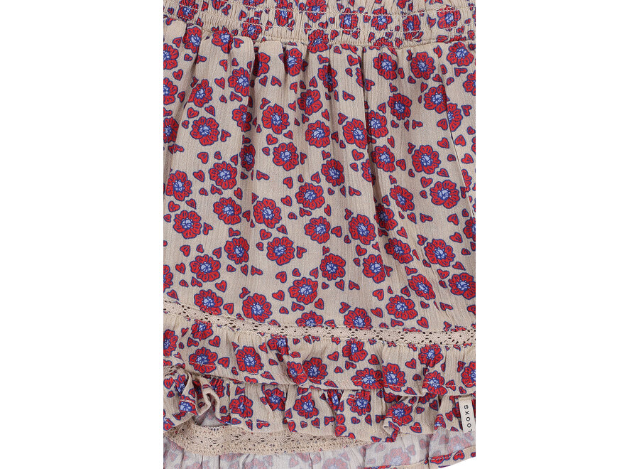Little Skort  Poppy Flower Mix