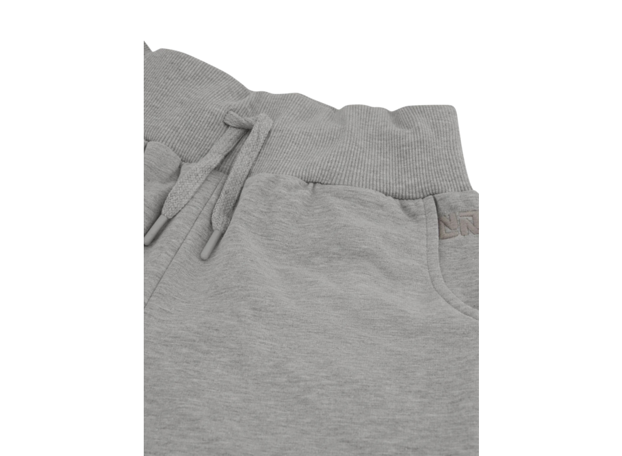 Yvi Sweatshort Light Grey Melange