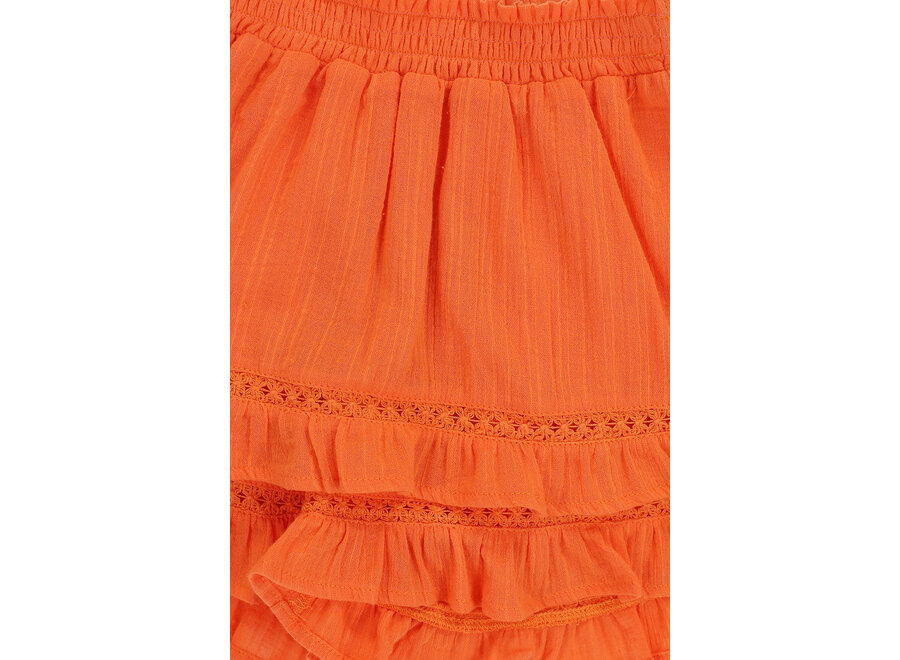 10Sixteen Fancy Skort Tangerine