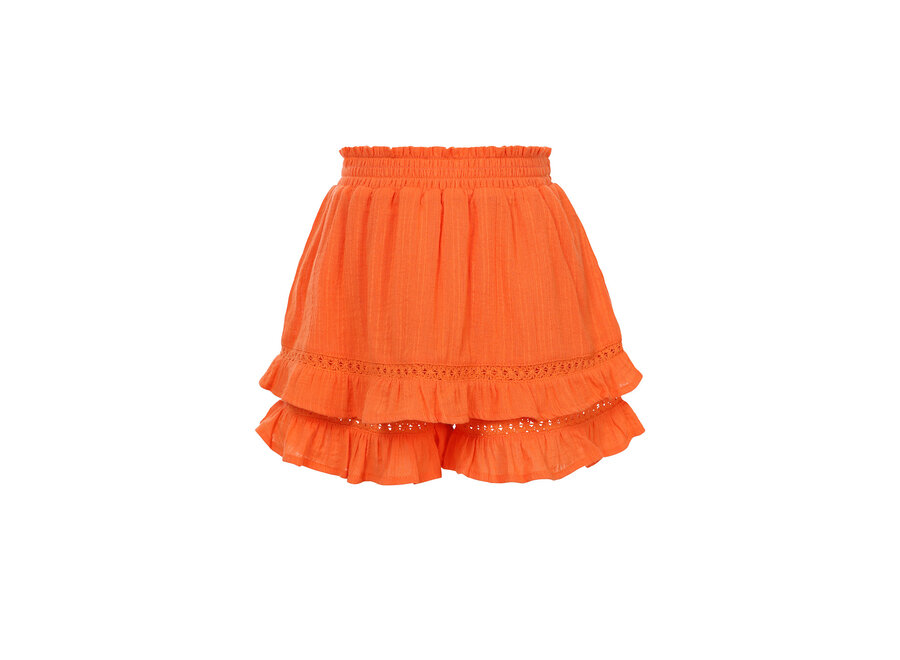 10Sixteen Fancy Skort Tangerine