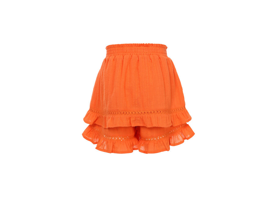 10Sixteen Fancy Skort Tangerine
