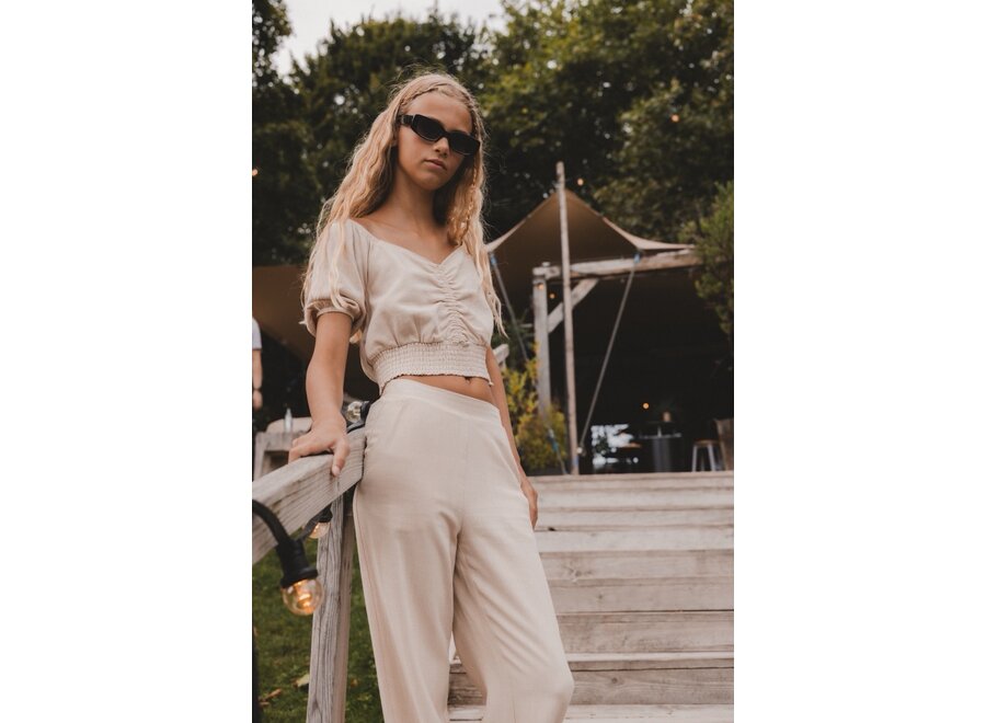 10Sixteen Pants Apricot Cream