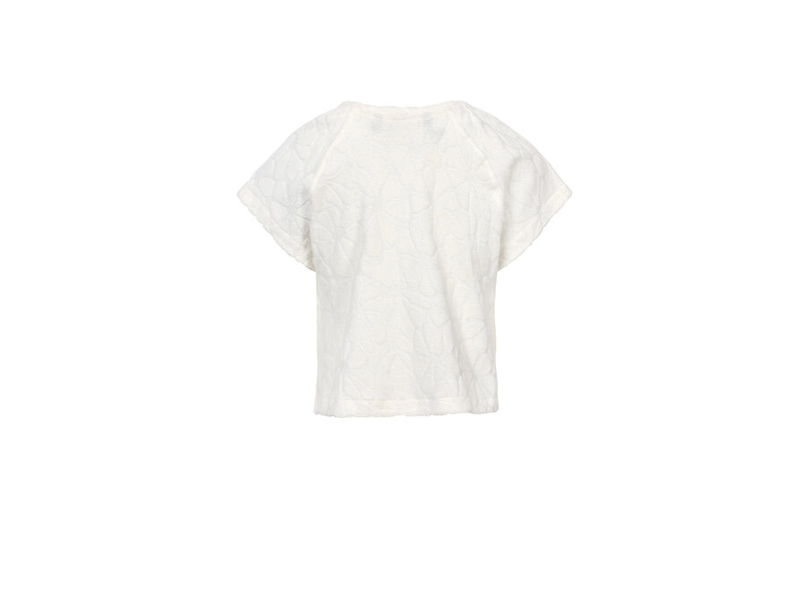 10Sixteen Terry Sweat Tshirt Off White