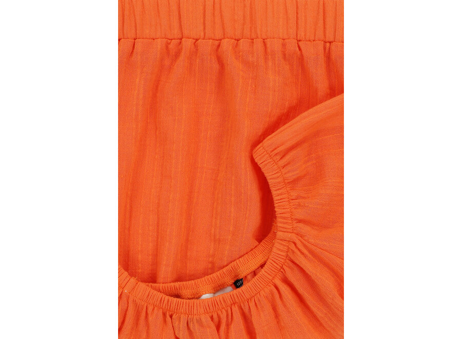 10Sixteen Fancy Blouse Top Tangerine