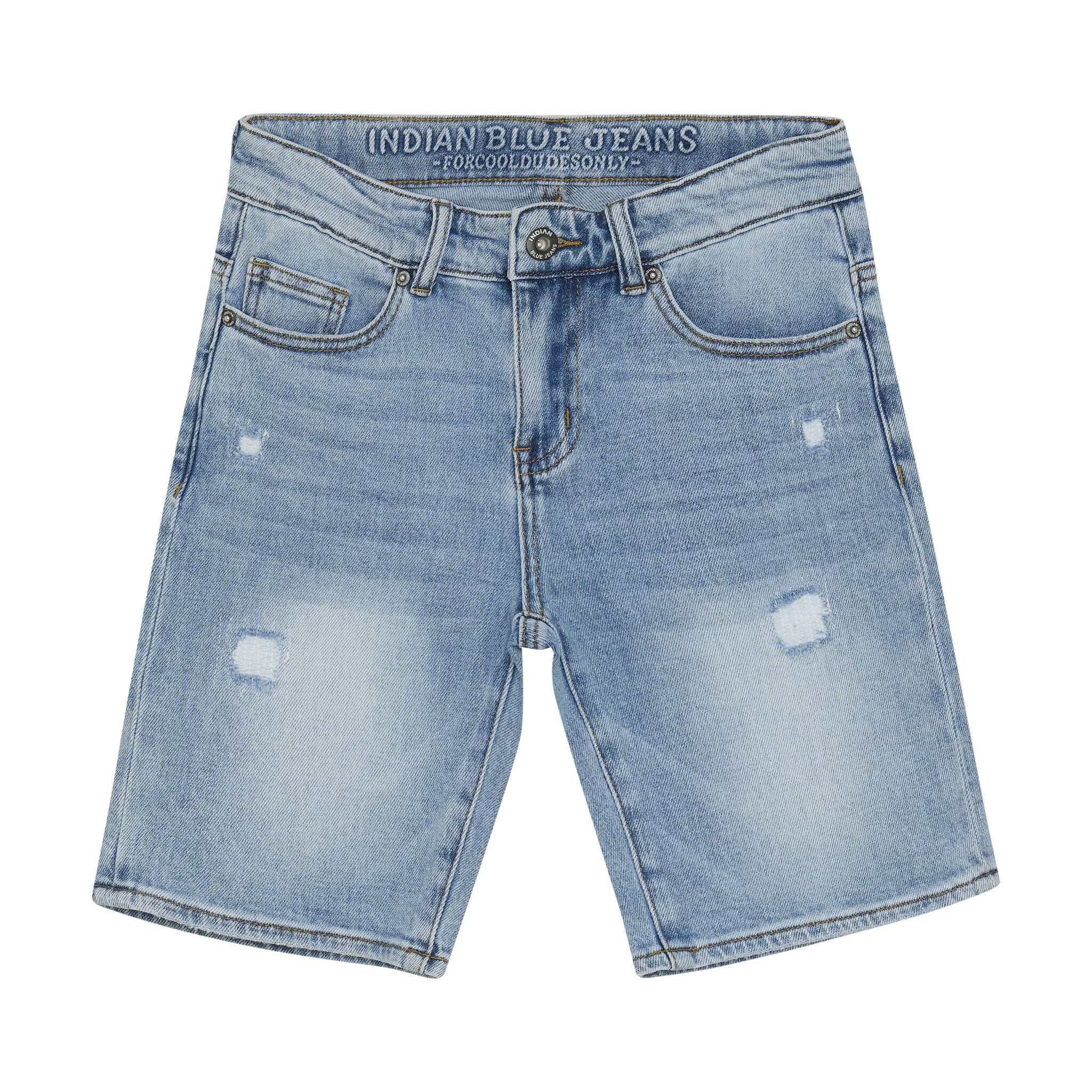 Denim Wide Short Blue Denim Medium Denim