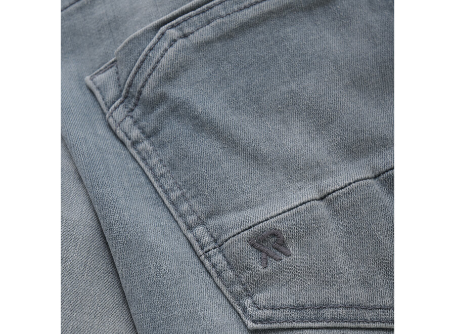 2760 Tapered Blue Grey Jeans - Blue Grey Denim