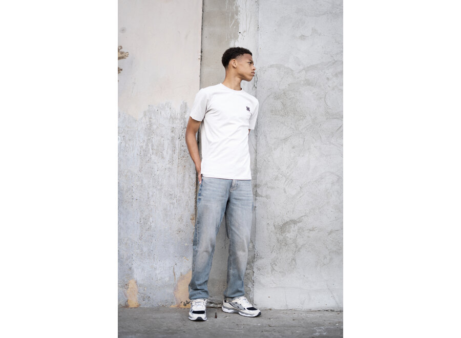 2760 Tapered Blue Grey Jeans - Blue Grey Denim