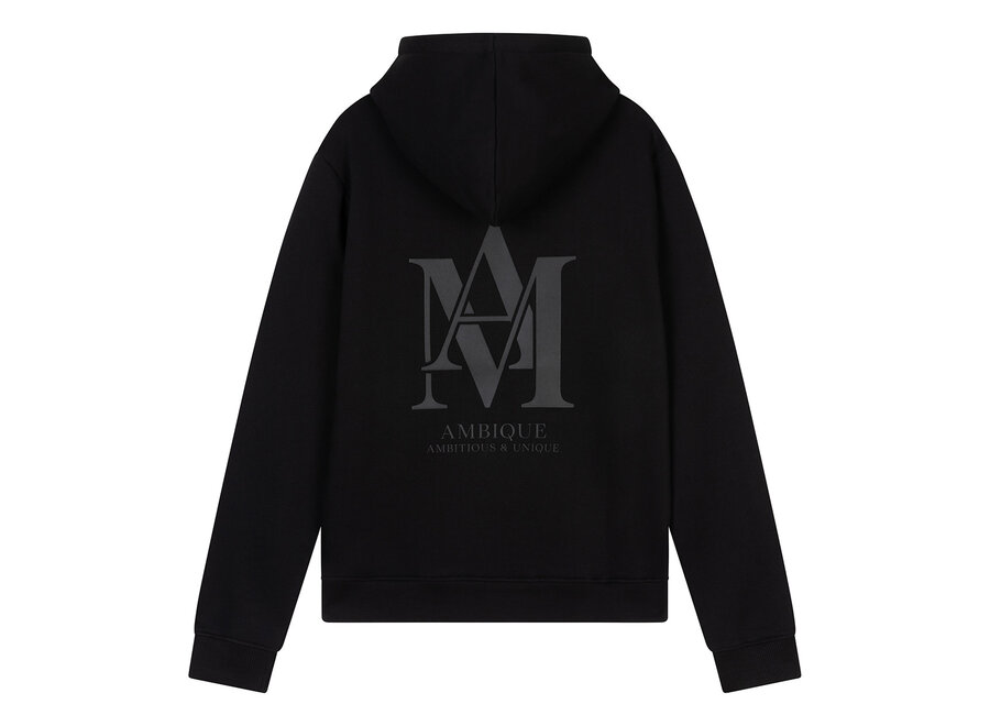 Mike Hoodie  Black Jongens Hoodie