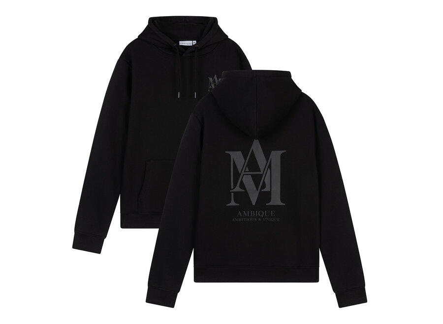 Mike Hoodie  Black Jongens Hoodie