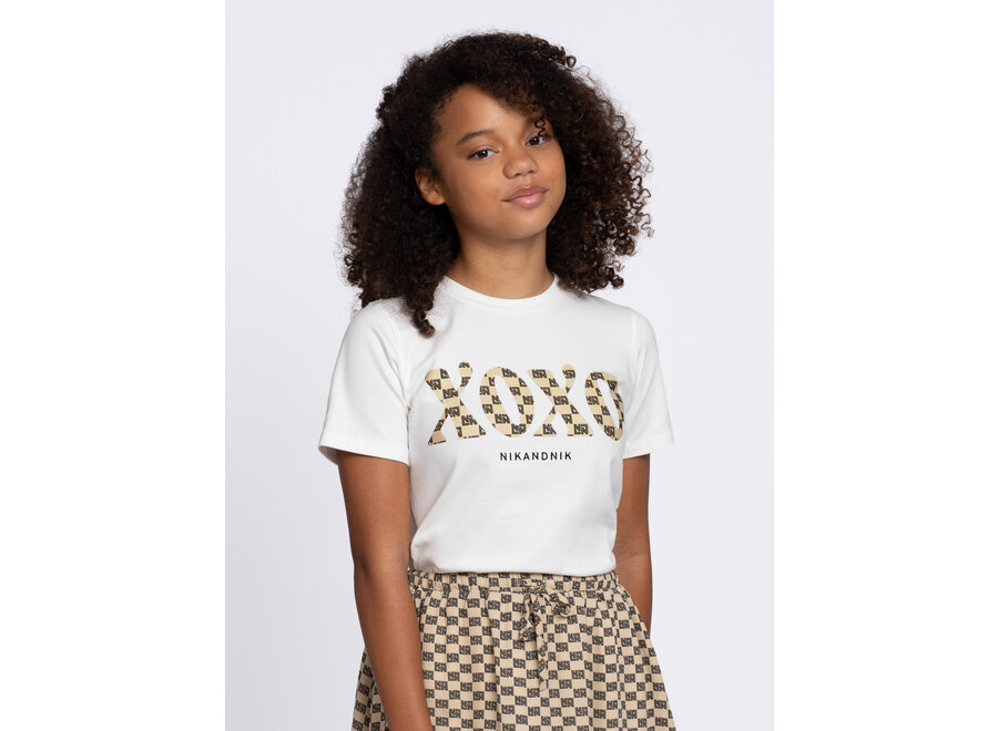Gigie T-Shirt Off White Meisjes T-Shirt