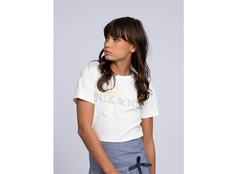 Kris T-Shirt Off White Meisjes T-Shirt