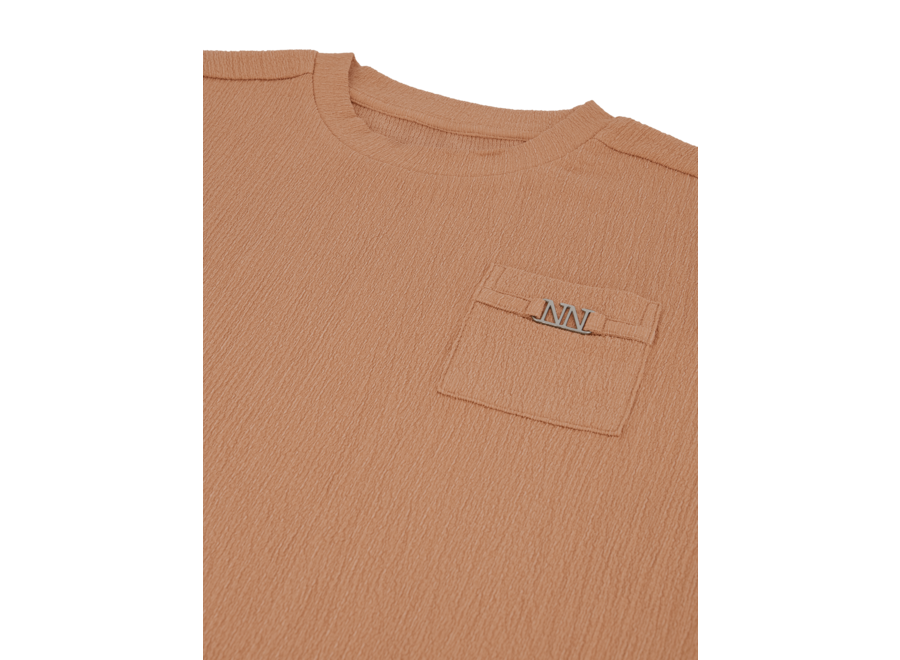 Aalicia Top  Cognac Meisjes Top