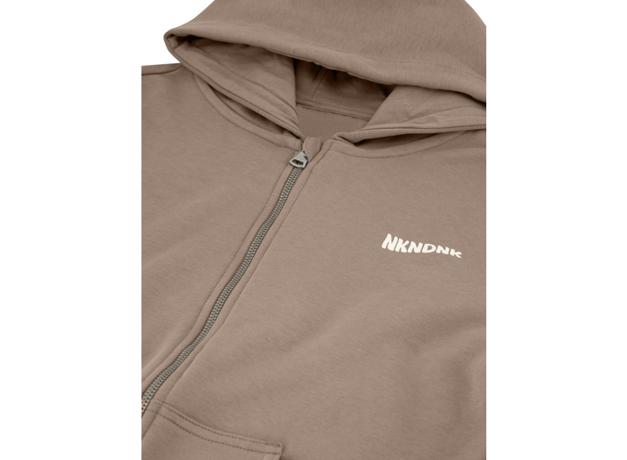 Rocco Zip Hoodie Deep Pepper Jongens Trui