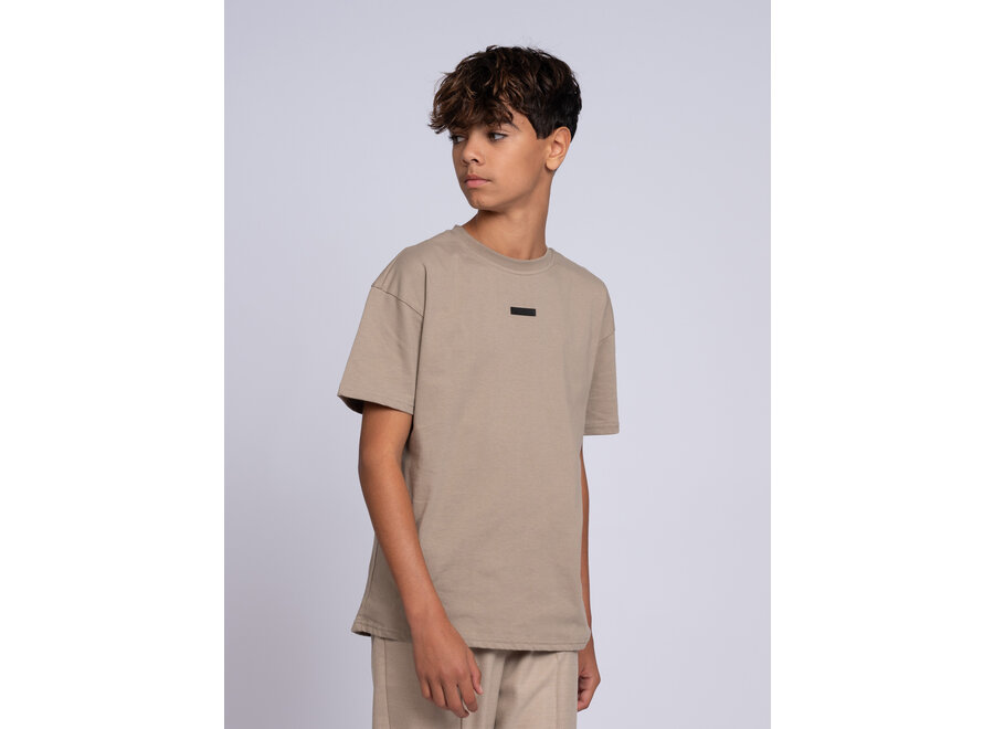 Duuke Oversized T-shirt Deep Pepper Jongens T-shirt