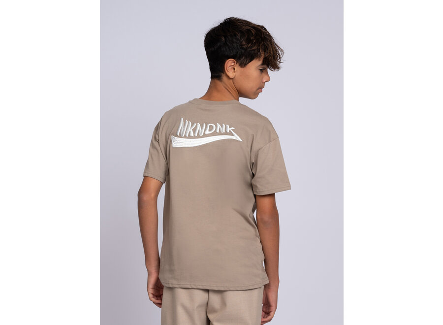 Duuke Oversized T-shirt Deep Pepper Jongens T-shirt