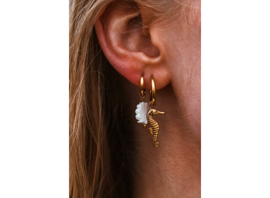 Shelly Hoop Gold