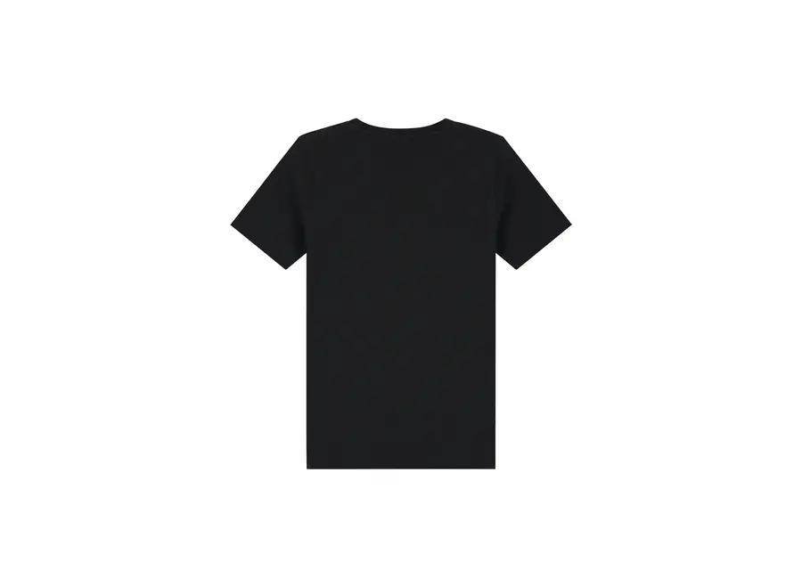 Waffle T-Shirt  Black  Jongens T-shirt