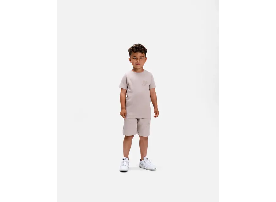 Waffle Shorts  Taupe Jongens Short
