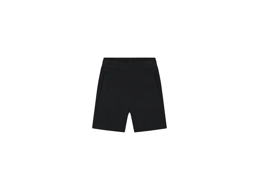 Waffle Shorts  Black Jongens Short
