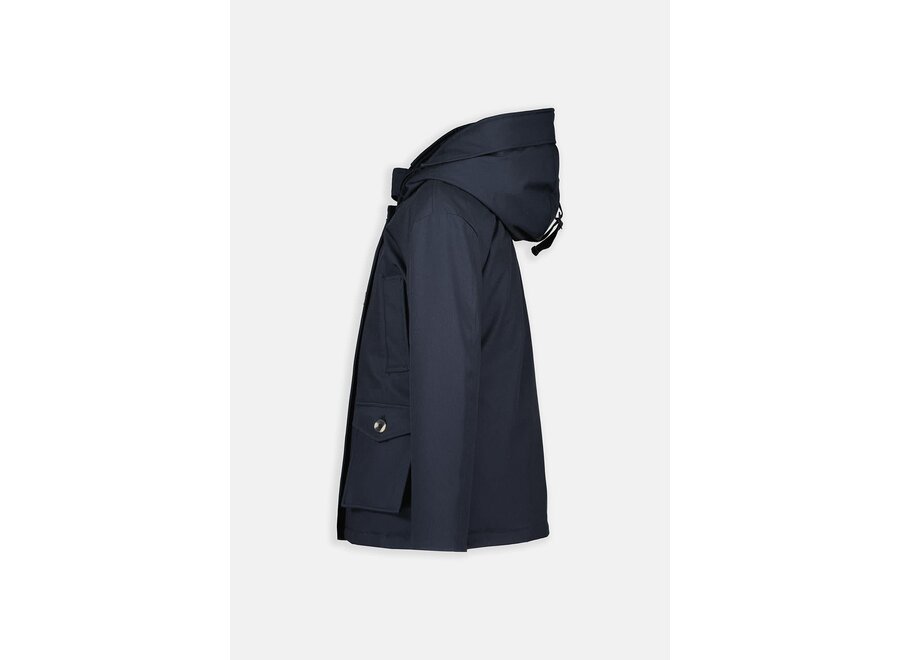 4 Pocket Parka  Dark Navy Blue Meisjes Jas