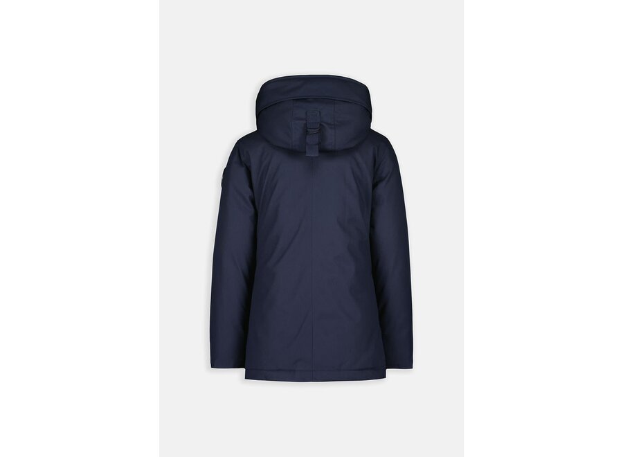 4 Pocket Parka  Dark Navy Blue Meisjes Jas