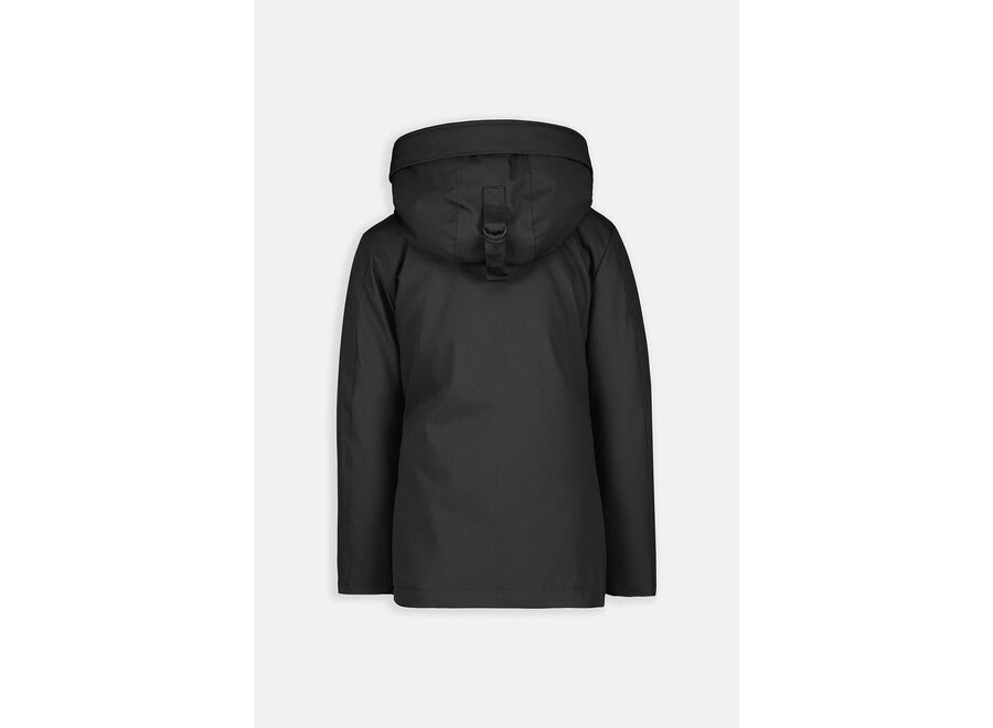 4 Pocket Parka True Black Meisjes Jas