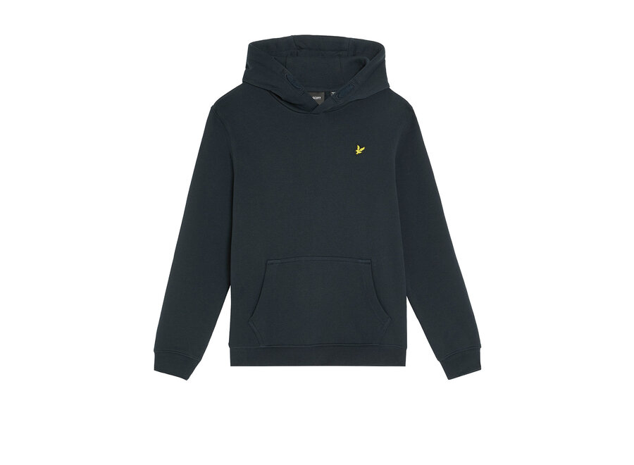 Brush Back Pullover Hoodie  Dark Navy Jongens Hoodie