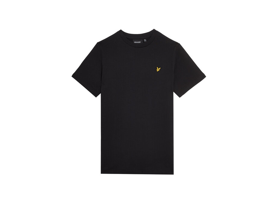 Plain T-shirt Jet Black Jongens T-shirt
