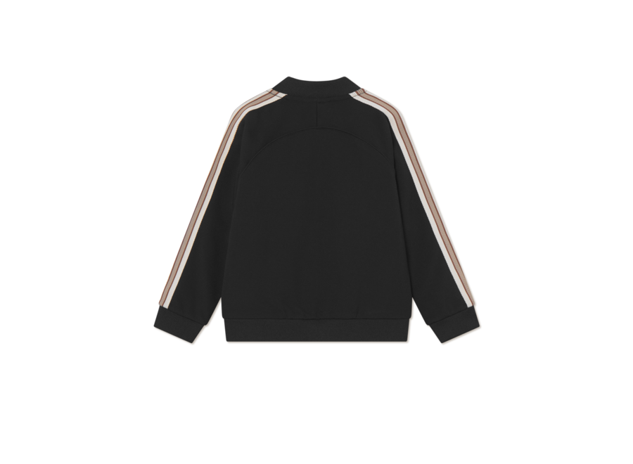 Sterling Track Jacket  Black Jongens Vest