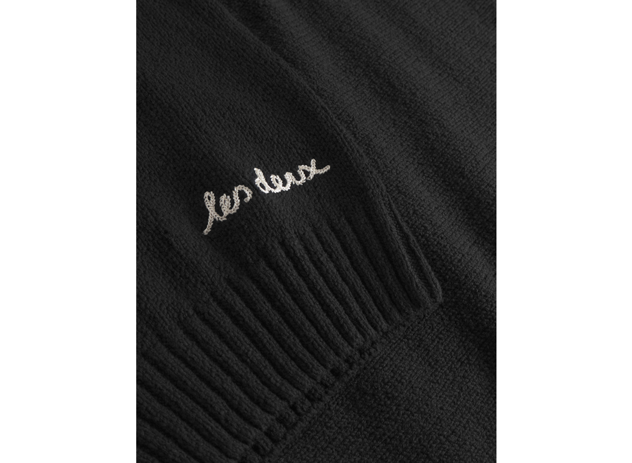 Brad Roundneck Knit Black Jongens Trui