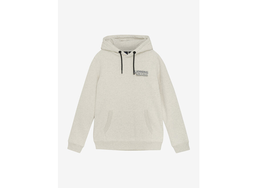 Hoodie RLXoriginal Backprint  Fresh Grey Melange Jongens Trui