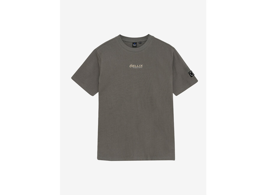 Oversized T-shirt Twill Backpr  Poppy Seed Jongens T-shirt