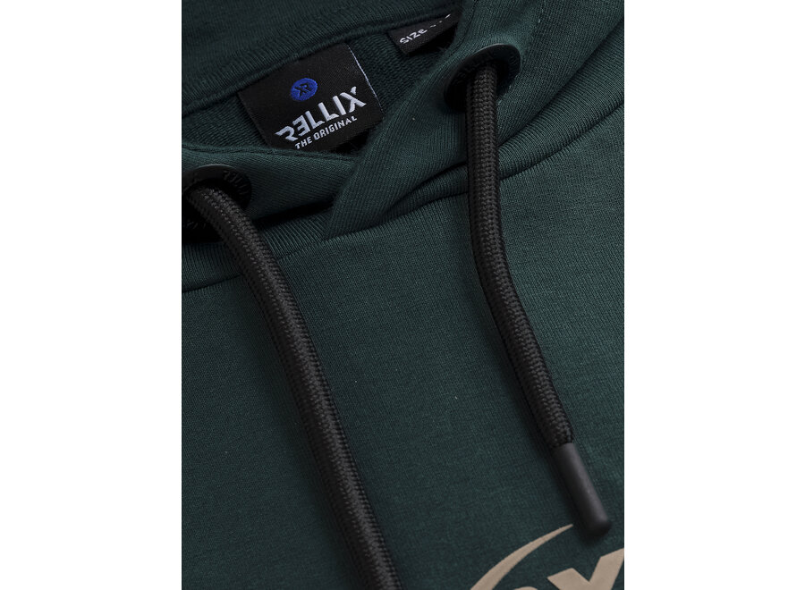 Hoodie Rellix Chestprint  Sea Moss Jongens Trui