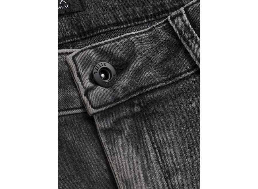 Straight Wide Fit Jeans 940224 1156 Black Denim Jongens Jeans