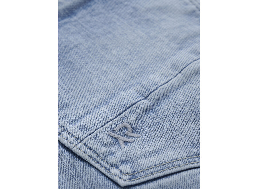 Straight Wide Fit Jeans Used Light Denim Jongens Jeans