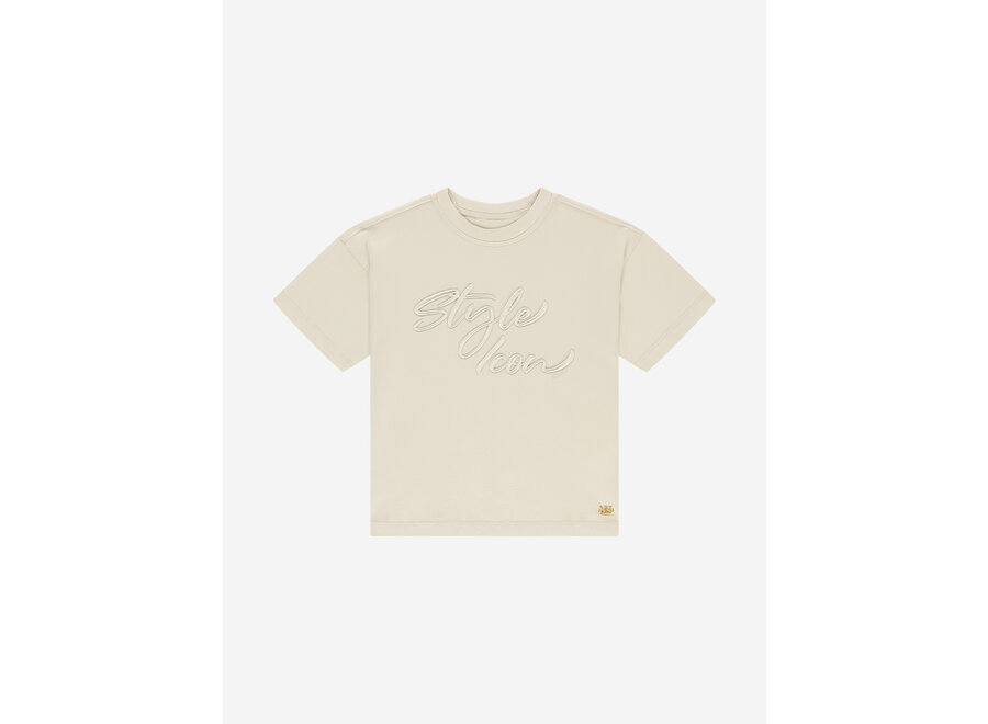 Style Icon T-Shirt  Oak Sand Meisjes T-Shirt