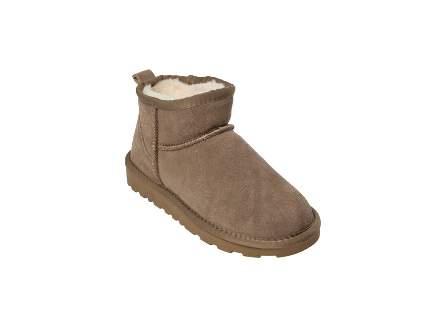 Dictesy Teddy boot Dark sand Meisjes Schoen