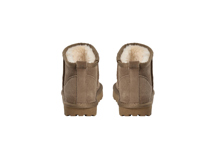 Dictesy Teddy boot Dark sand Meisjes Schoen