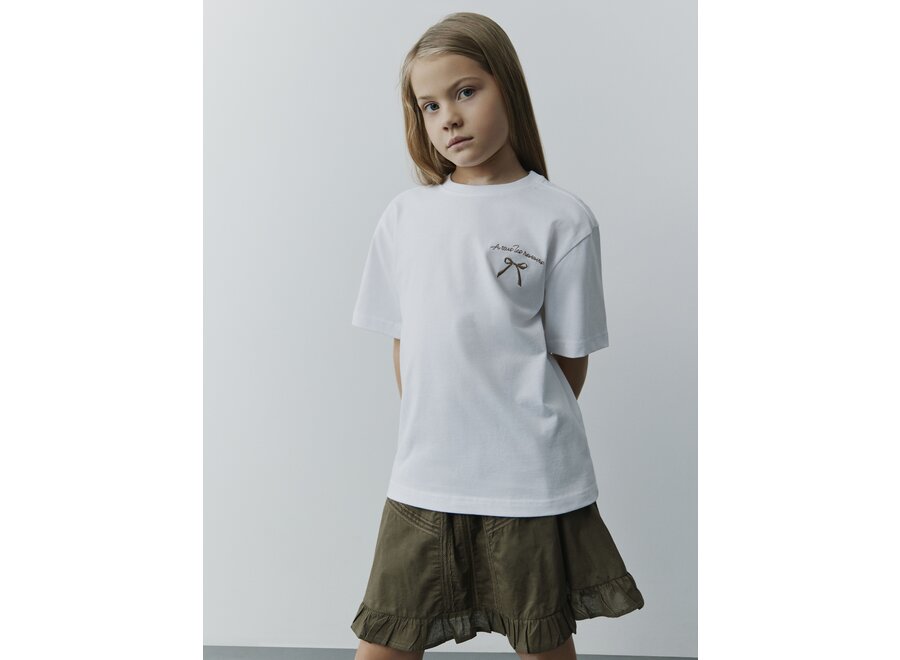 Verasy T-shirt Brilliant White Meisjes T-shirt