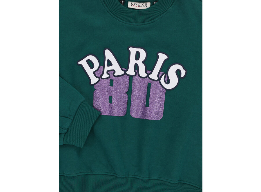 Sweater Clover Green Meisjes Sweater