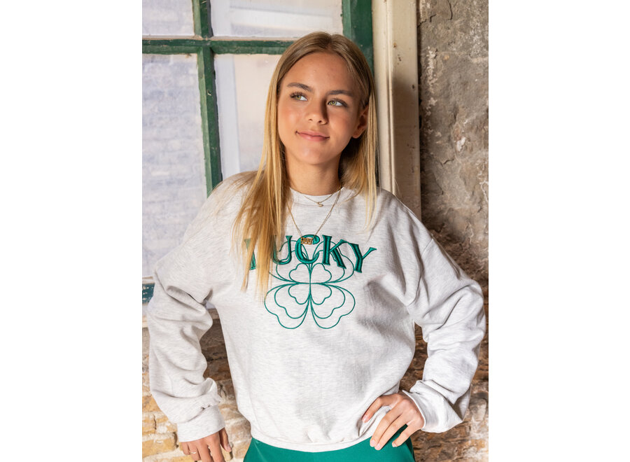 Sweater Snow Melee Meisjes Sweater