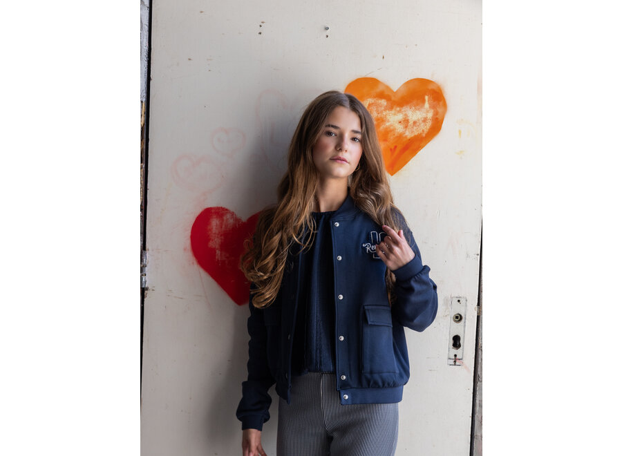 Cardigan Dark Navy Meisjes Vest