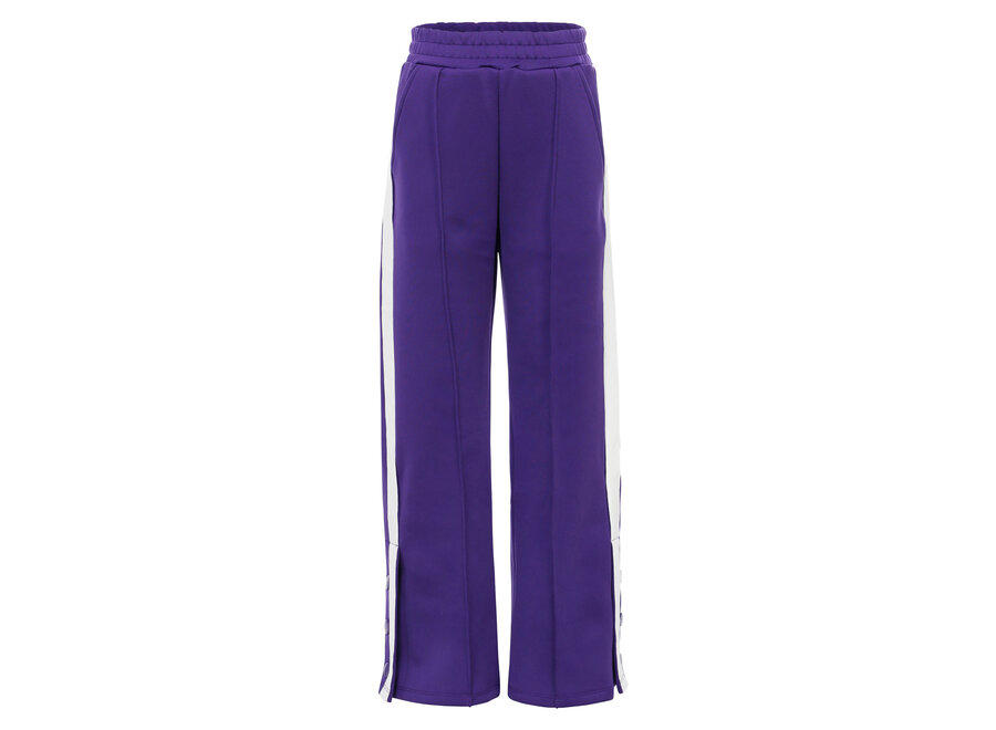 Sporty Shiny Pants Violet Meisjes Broek