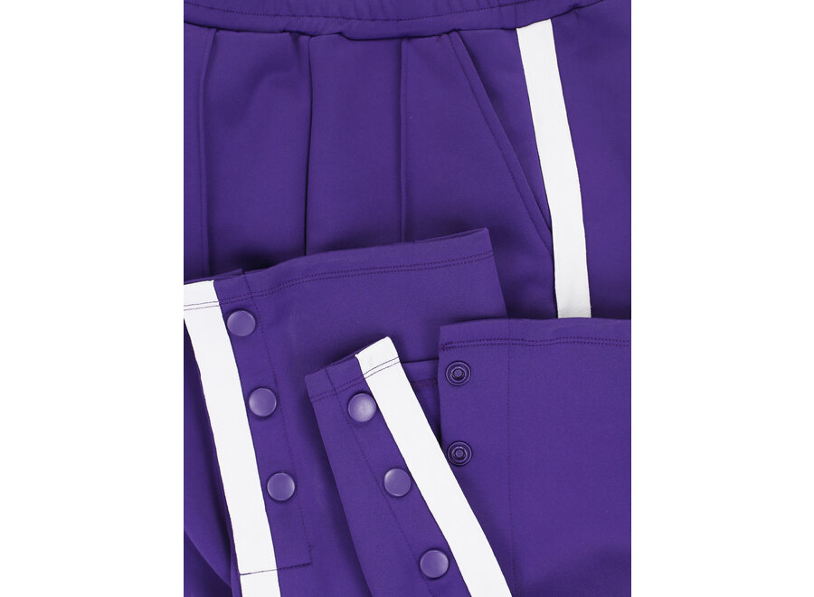 Sporty Shiny Pants Violet Meisjes Broek